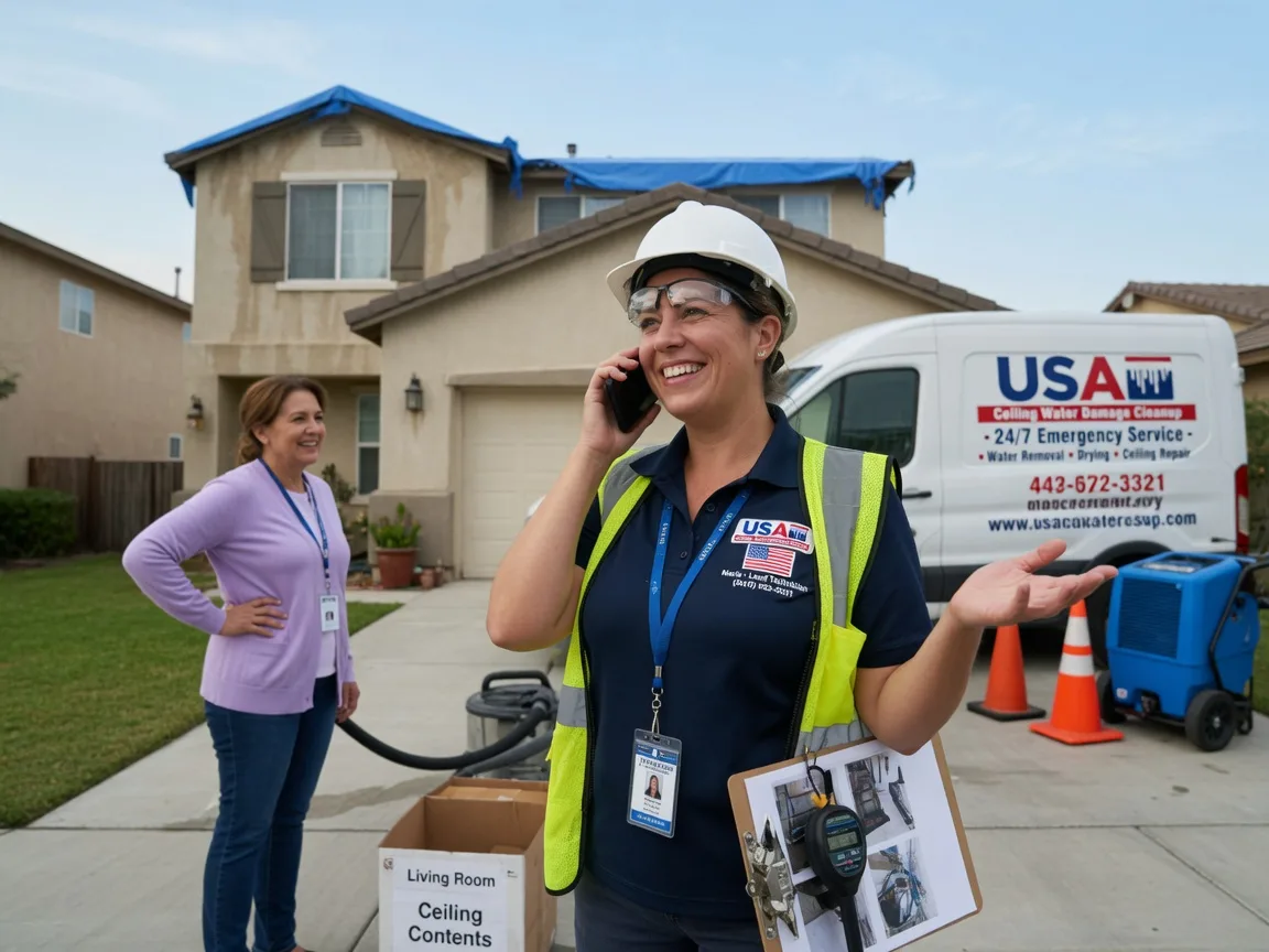 Ceiling Water Damage Restoration Chouteau, OK FAQs